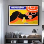 cartel orangina vintage