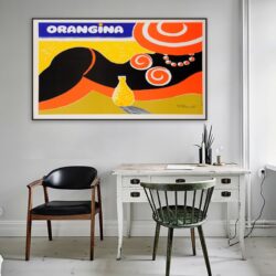 cartel orangina vintage