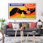 cartel orangina vintage