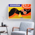 cartel orangina vintage