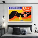 cartel orangina vintage