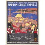 cartel vintage orient express