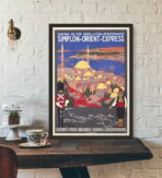cartel vintage orient express
