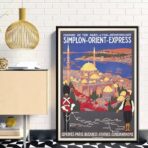 cartel vintage orient express