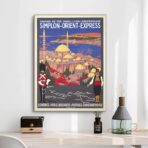 cartel vintage orient express