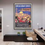 cartel vintage orient express