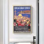 cartel vintage orient express