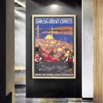 cartel vintage orient express