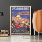 cartel vintage orient express