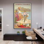 cartel vintage del pais vasco