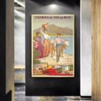 cartel vintage del pais vasco