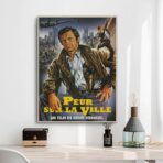 cartel miedo en la ciudad