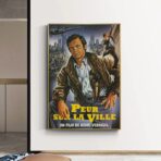 cartel miedo en la ciudad