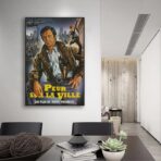 cartel miedo en la ciudad