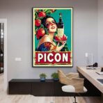 cartel viejo picon
