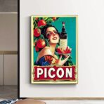 cartel viejo picon