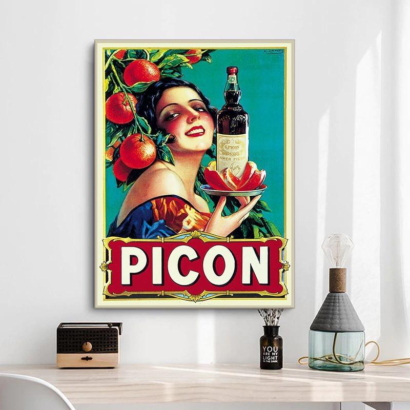 cartel viejo picon