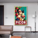 cartel viejo picon