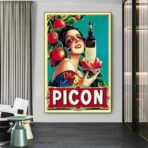 cartel viejo picon