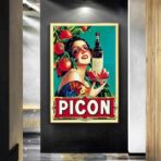cartel viejo picon