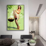 cartel pin up ano 50