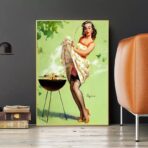 cartel pin up ano 50