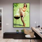 cartel pin up ano 50