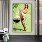 cartel pin up ano 50