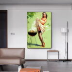 cartel pin up ano 50