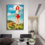 cartel pin up ano 60