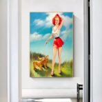 cartel pin up ano 60