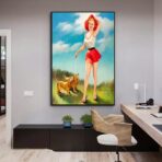 cartel pin up ano 60