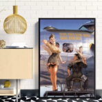 cartel de aviacion pin up