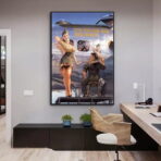 cartel de aviacion pin up