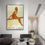 cartel pin up vintage