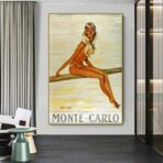 cartel pin up vintage