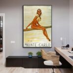cartel pin up vintage