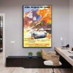 cartel porsche vintage 1