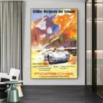 cartel porsche vintage 1