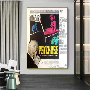cartel psicosis alfred hitchcock