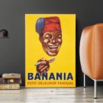 affiche publicitaire banania