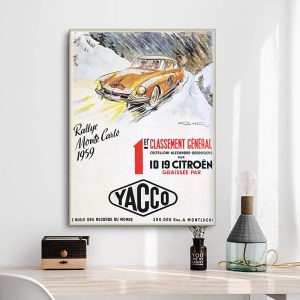 cartel publicitario de citroen