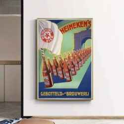 cartel publicitario de heineken