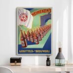 cartel publicitario de heineken