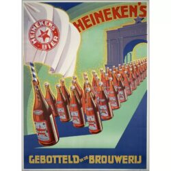 cartel publicitario de heineken