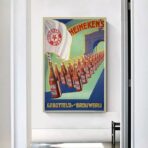 cartel publicitario de heineken