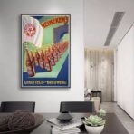 cartel publicitario de heineken