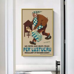 cartel publicitario lustucru