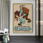 cartel publicitario lustucru