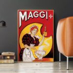 cartel publicitario maggi
